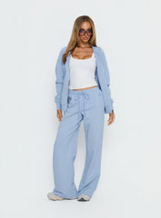 All Day Straight Leg Sweatpants Icy Blue