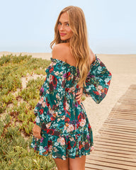 Romance Me Floral Babydoll Mini Dress