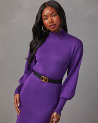 Barker Knit Midi Sweater Dress