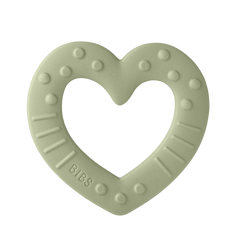 BIBS Baby Bitie Teether Heart - Sage