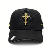 Bigg Boss Cruz Maya Mesh Cap – Black & Gold