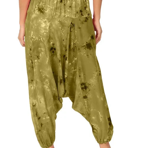 Boho Gypsy Harem Pants for women by NIIRA, breezy cotton harem pants