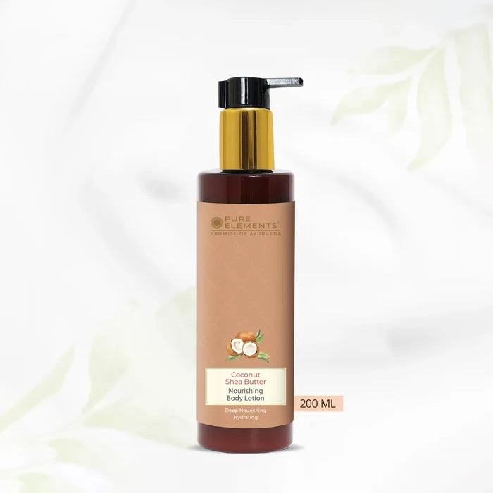 Pure Elements Coconut Shea Butter Deep Moisturising Lotion by NIIRA, nourishing body lotion