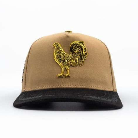 Gallo Embroidery Bigg Boss Snapback- Beige