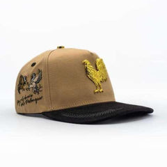 Gallo Embroidery Bigg Boss Snapback- Beige