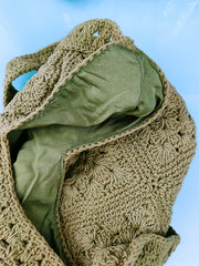 handcrafted shoulder bag