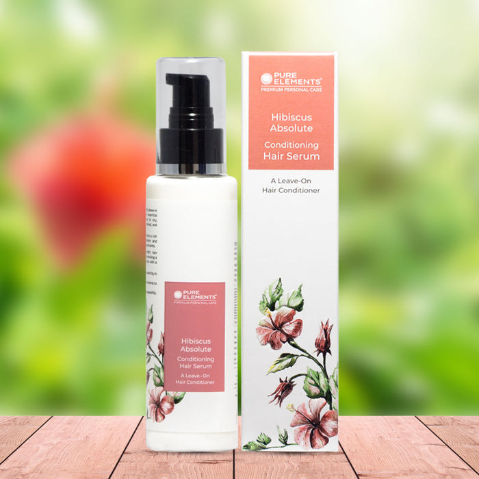 Pure Elements Hibiscus Absolute Conditioning Hair Serum, natural hair serum by NIIRA