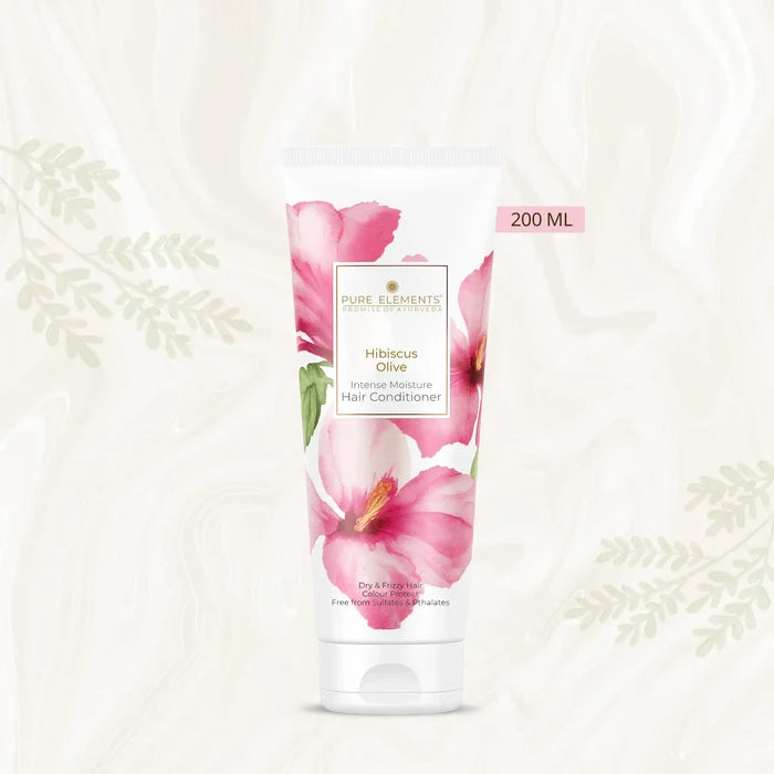 Pure Elements Hibiscus Olive Hair Conditioner by NIIRA, natural hair conditioner