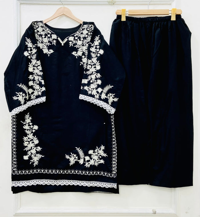Jall Embroidered | 2PC D-685