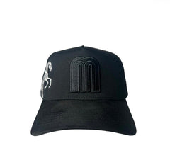 JG “M” Stallion Snapback – Black