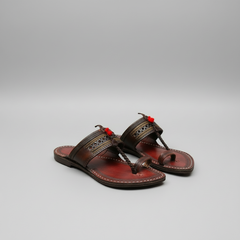 Karagiri Yuga | Men | Leather Kolhapuri Chappal
