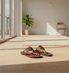 Karagiri Yuga | Men | Leather Kolhapuri Chappal