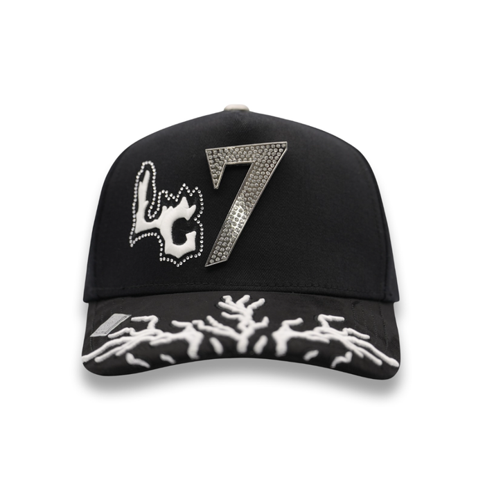 Legado 7 Lightning Bigg Boss Snapback Cap - Black