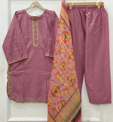 Mehrab | Embroidered 3PC D-689