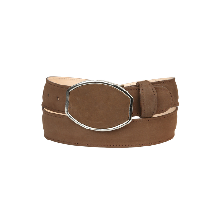 Men’s Western Belt El General Nubuck - Camel