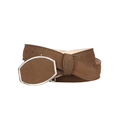 Men’s Western Belt El General Nubuck - Camel
