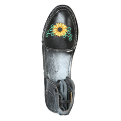 Mexican Artisanal Sandals Leather Black