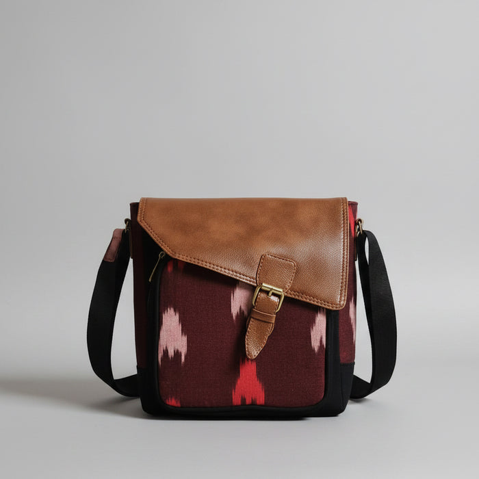 Nomad Archive handcrafted artisan bag by NIIRA, everyday carry with heritage design