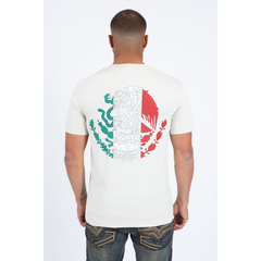 Platini Men’s Modern Fit Cotton T-Shirt - Beige