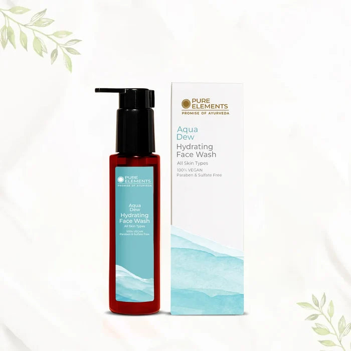 Pure Elements Aqua Dew Face Wash, gentle daily cleanser by NIIRA