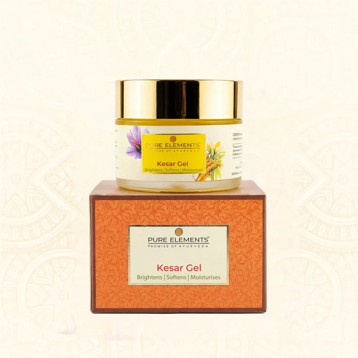 Pure Elements Kesar Gel - Brightens, Softens & Moisturises Skin with Saffron | NIIRA