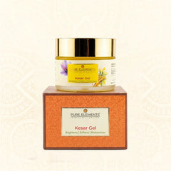 Pure Elements Kesar Gel - Brightens, Softens & Moisturises Skin with Saffron | NIIRA