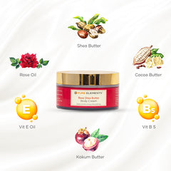 Rose Shea Butter Body Cream - 200 GMS