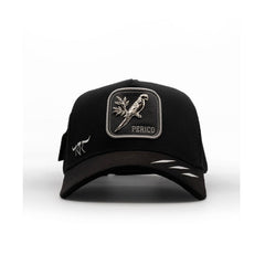 The King Ranch "Perico" Cap - Black & Silver