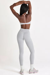 Soft Active Leggings in Grey Marl