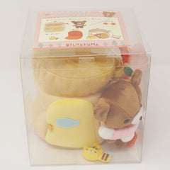 2016 Chairoikoguma House Plush Set -  Rilakkuma Gloves Gift Theme