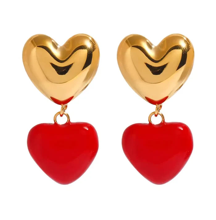 Baari Simar ethnic earrings by NIIRA, handmade gold-dipped artisan earrings
