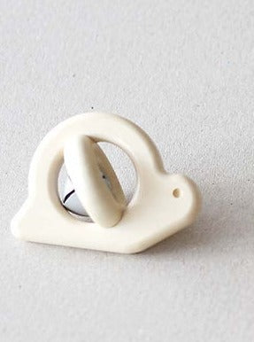 Bajo Rattle Snail White