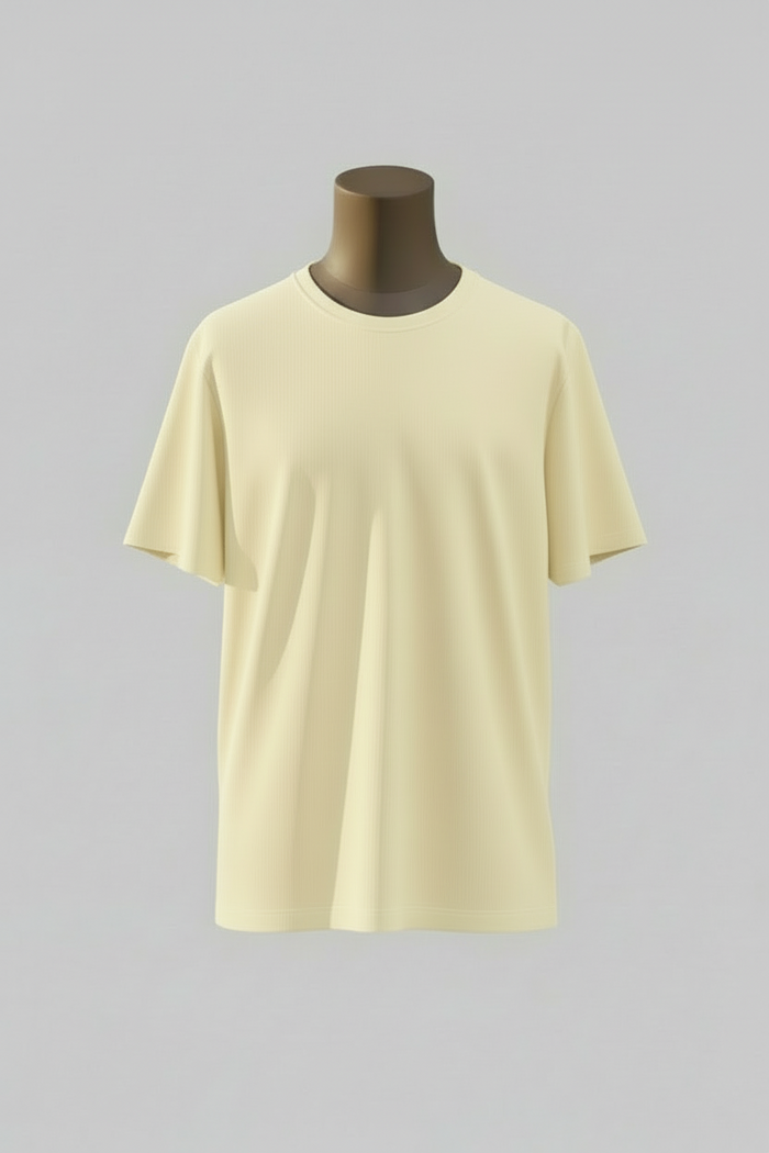 Sun-kissed Bamboo Tee for men by NIIRA, sustainable bamboo-fabric t-shirt