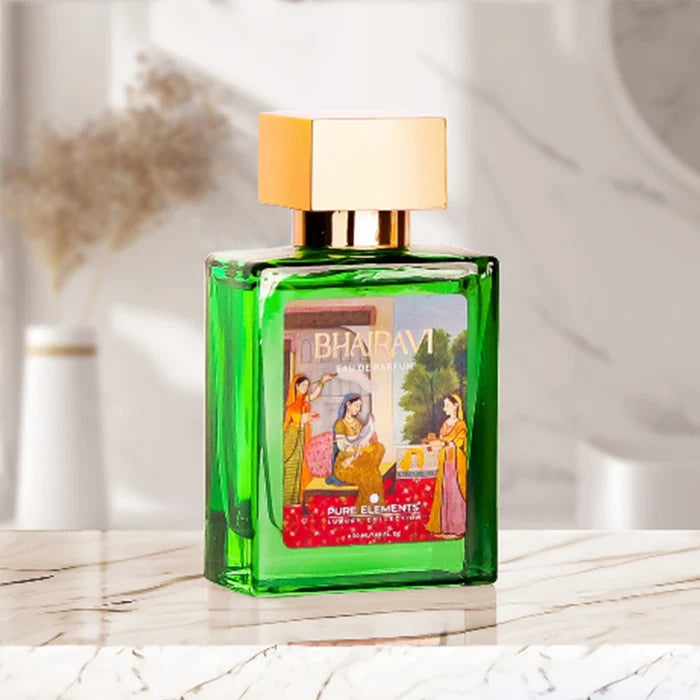 Bhairavi Signature Perfume for Her 50ml by Pure Elements NIIRA, floral feminine fragrance