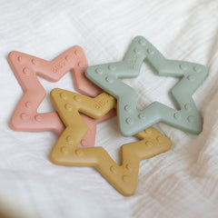 BIBS Baby Bitie Teether Star - Sage