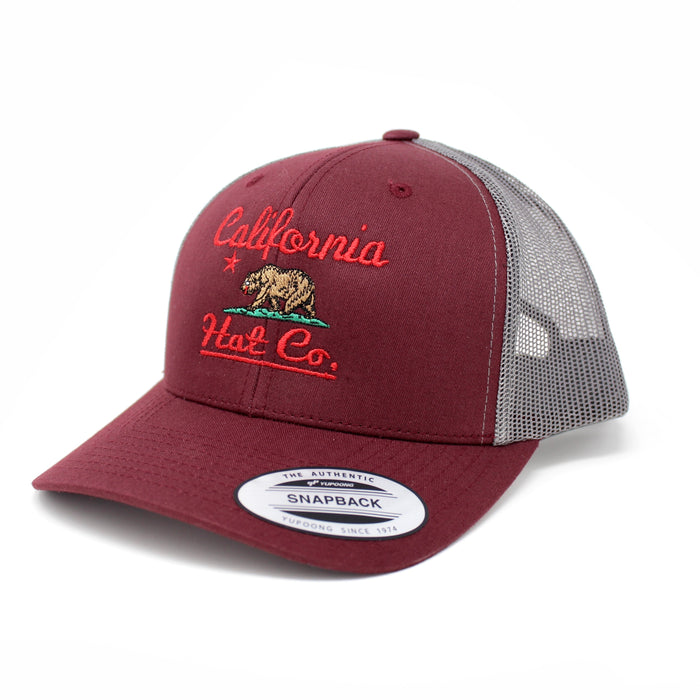 California Embroidered Trucker Hat
