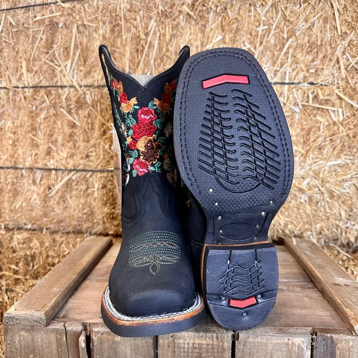 "Carolina" Artillero Narrow Square Toe Cowgirl Boot