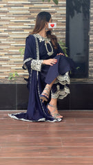 Dreamy Blue | 3PC Cotton D-448