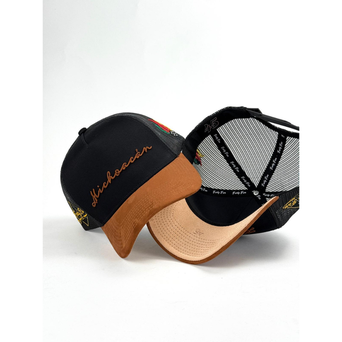 Forty Five "Michoacan" Cap- Black/Rust