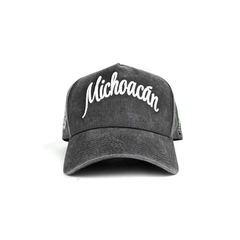 Forty Five "Michoacan" Cap- Gray Stone/ White