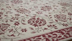 Hand Block-Printed Table Runner & Mat Set