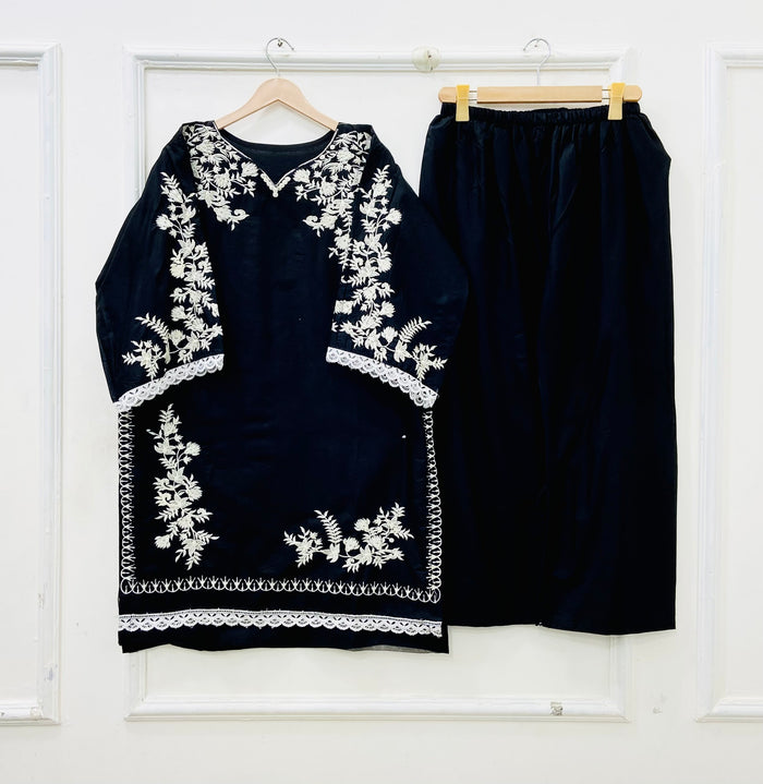 Jall Embroidered | 2PC D-685