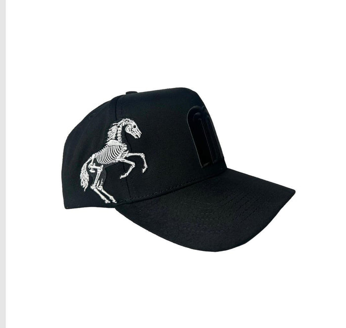 JG “M” Stallion Snapback – Black