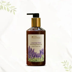 Pure Elements Lavender Mint Shower Gel 300ml by NIIRA, refreshing natural body wash