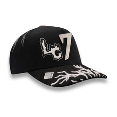 Legado 7 Lightning Bigg Boss Snapback Cap - Black