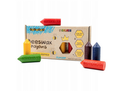 Medenka Beeswax Crayons Junior 6 Pack