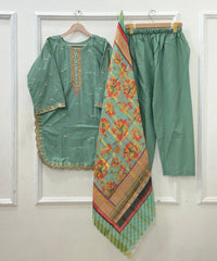 Mehrab | Embroidered 3PC D-689
