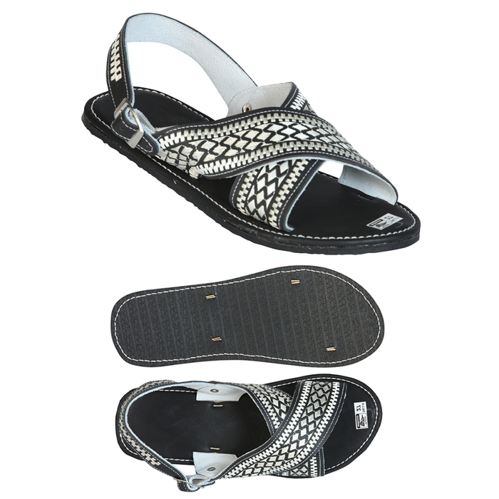 Mexican Artisanal Sandals- Black
