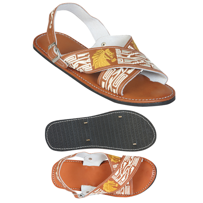Mexican Artisanal Sandals- Natural
