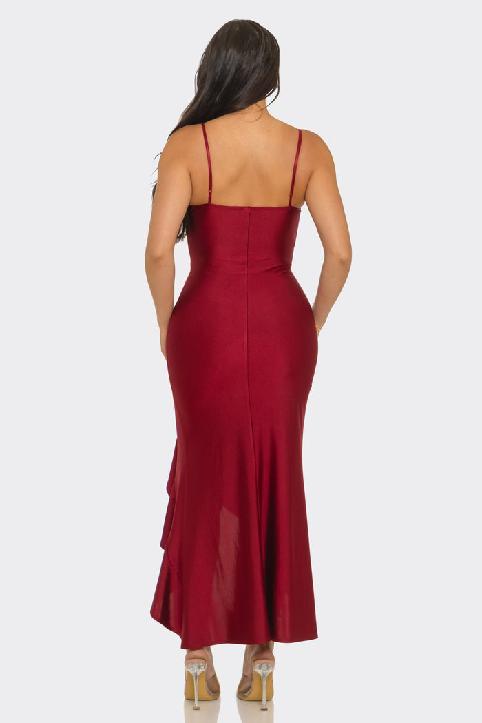 Midnight Rodeo High-Low Dress